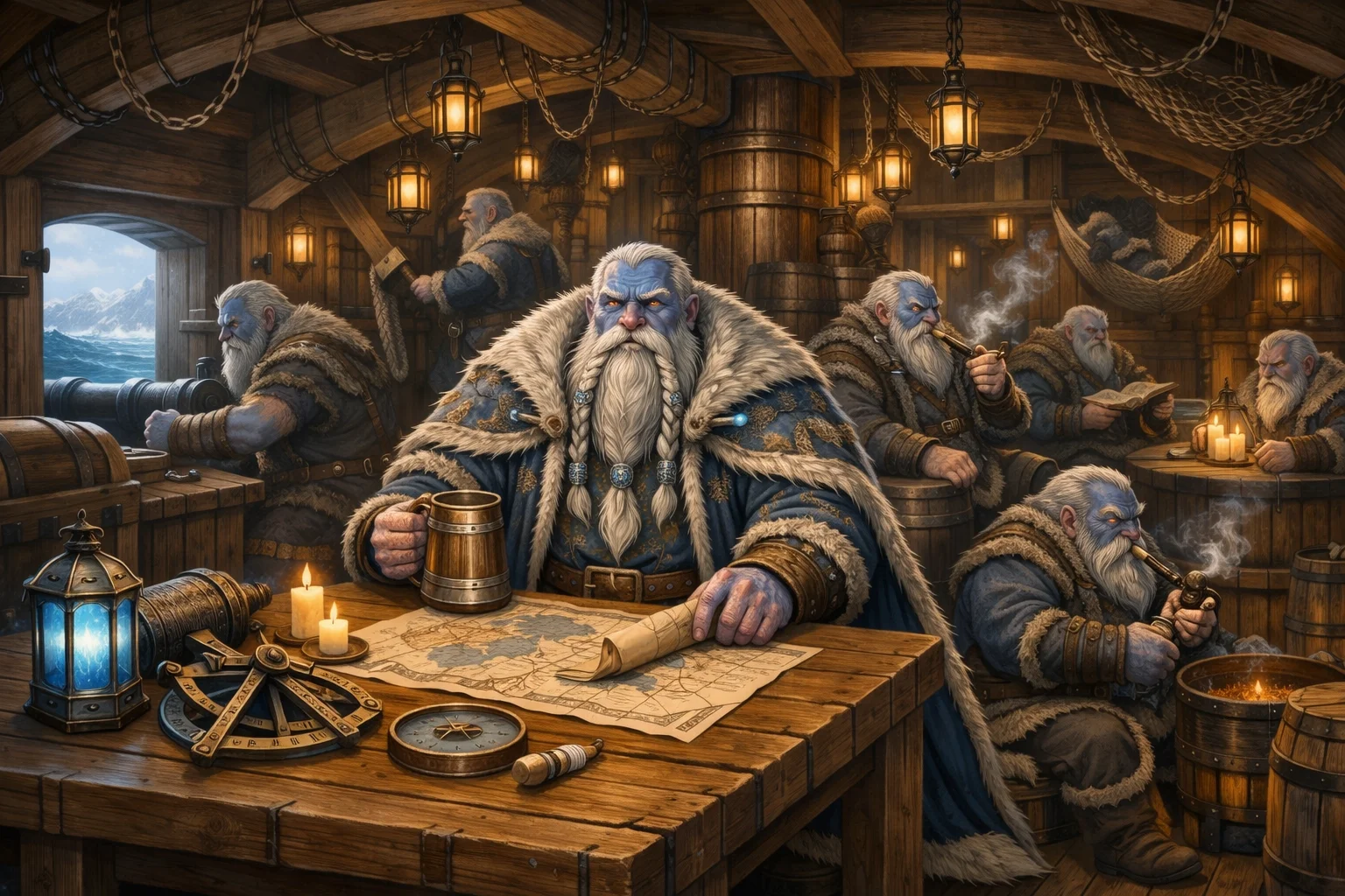 The Salt-Beard Clan of the Council of Hammers.